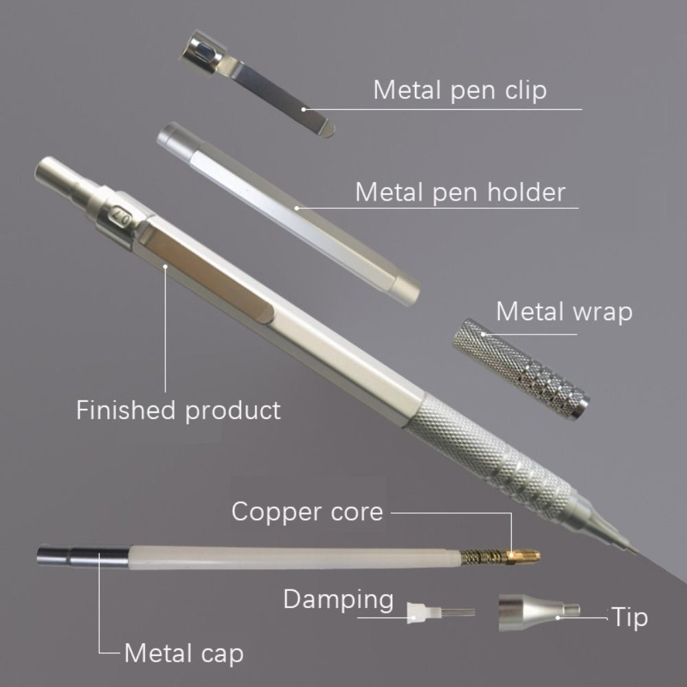 Mechanical Pencil 0.3 - Lápis Mecânico Criativo de Metal com
