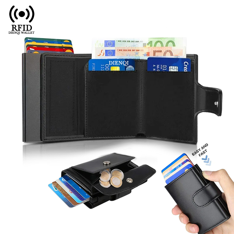 Index Card Holder - Porta-cartões de visita de metal, porta-cartões
