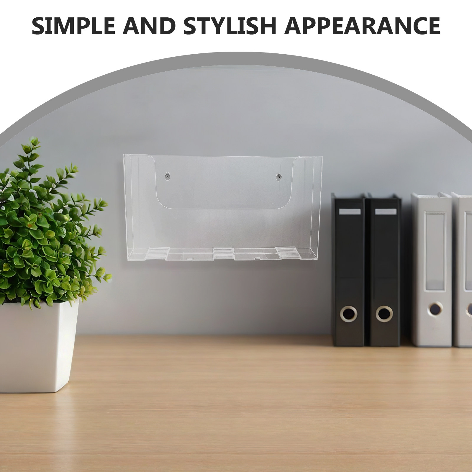 Suporte de parede em acrílico  - Magazine Holder Rack avaliação e preço