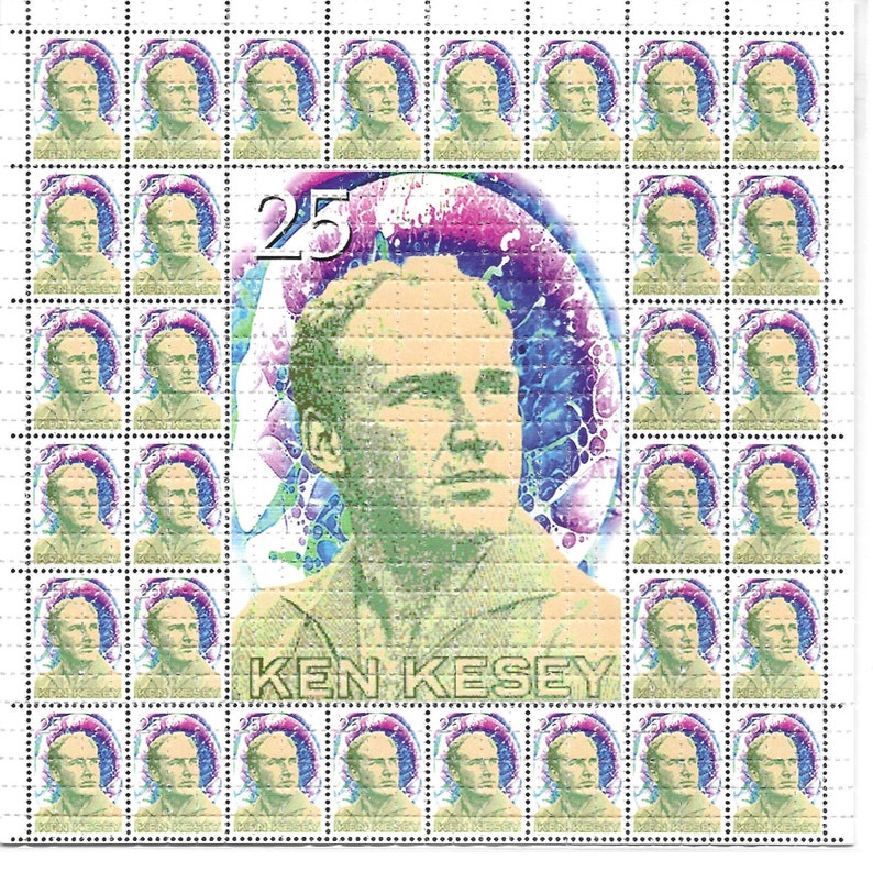 Kesey selos psicodélicos lsd á - Ink Blotter Paper avaliação e preço