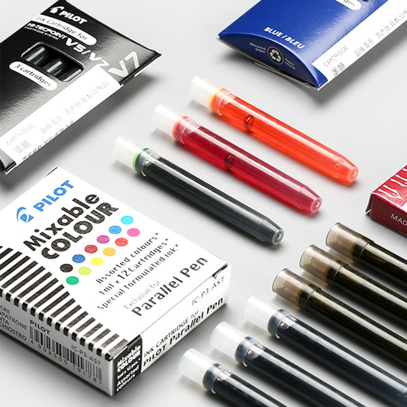 Pilot IC-50 cartucho de tinta  - Pilot Pen V5 avaliação e preço
