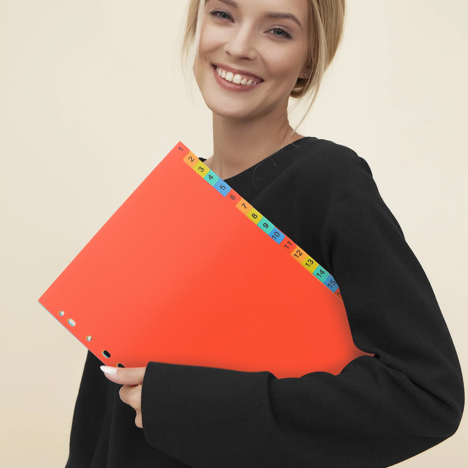 20 Folhas de Divisórias A4 com - Tab Divider A4 avaliação e preço