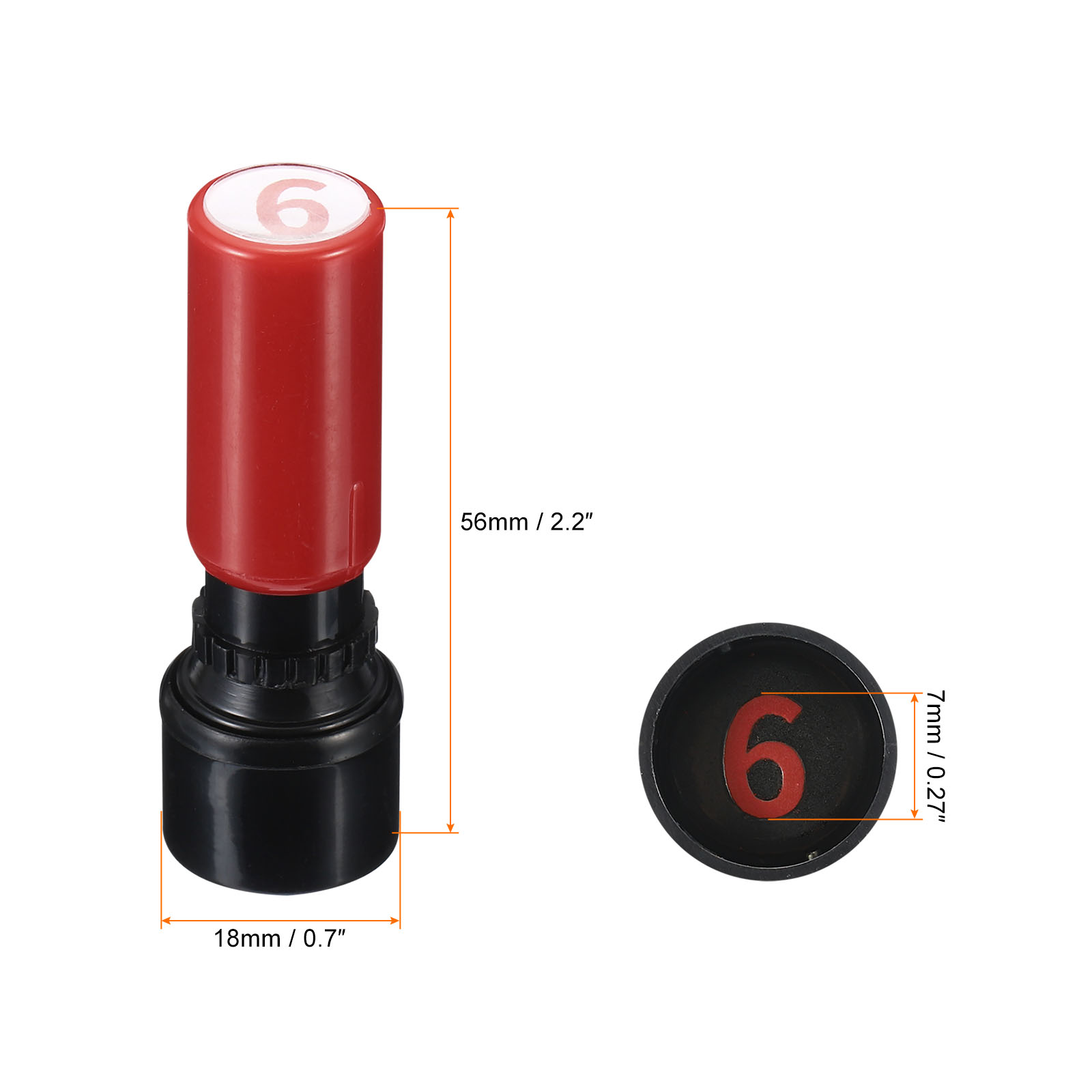 Carimbos de Números Autoentint - Rubber Date Stamp avaliação e preço